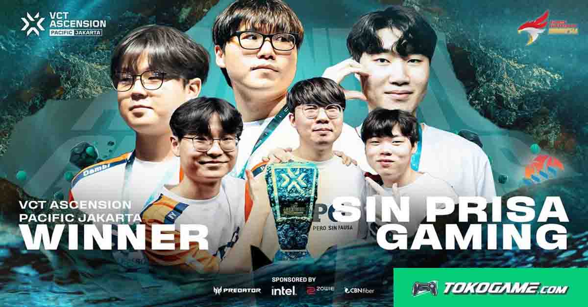 Kalahkan BOOM, Sin Prisa Gaming Juara VCT Ascension Pacific 2024