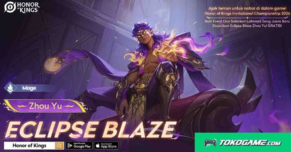 Cara Mendapatkan Skin Zhou Yu Eclipse Blaze H...