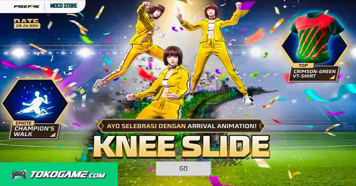 Cara Mendapatkan Emote Knee Slide Free Fire