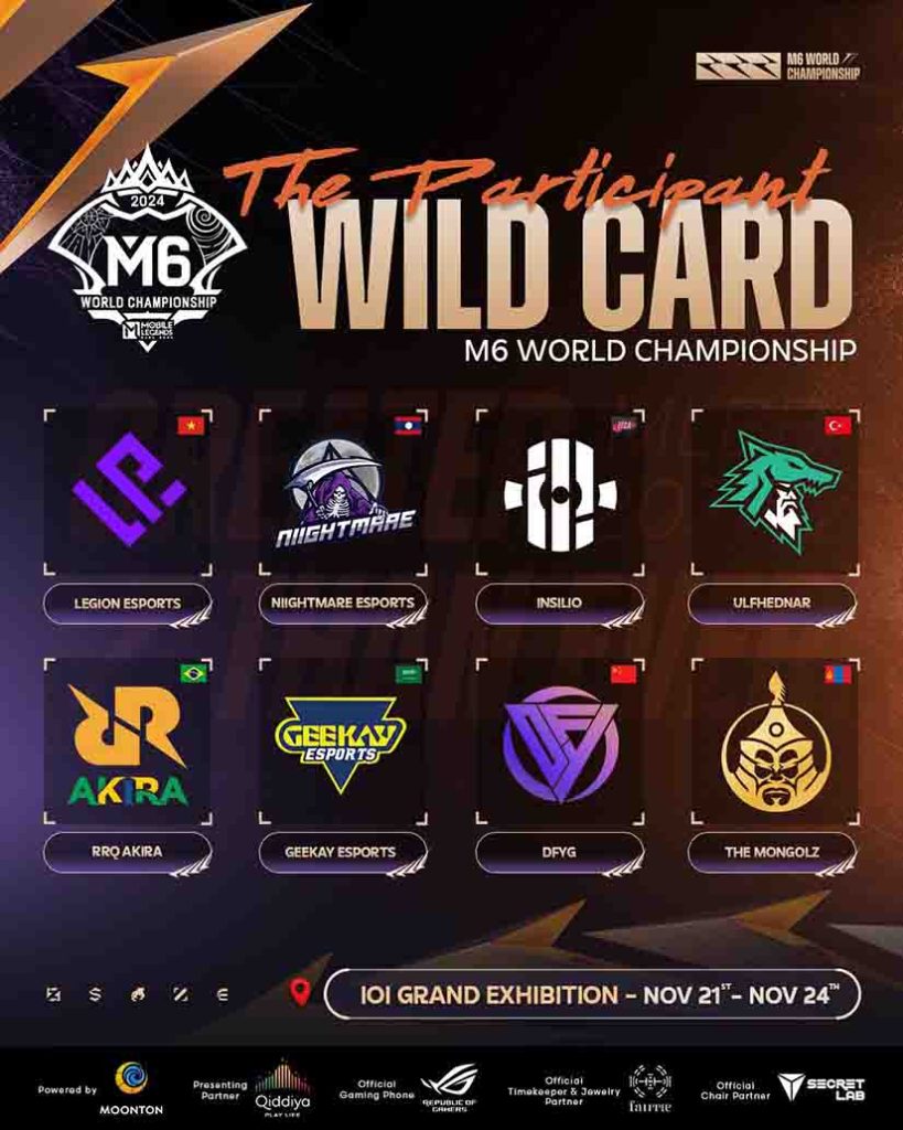 wild cards m6
