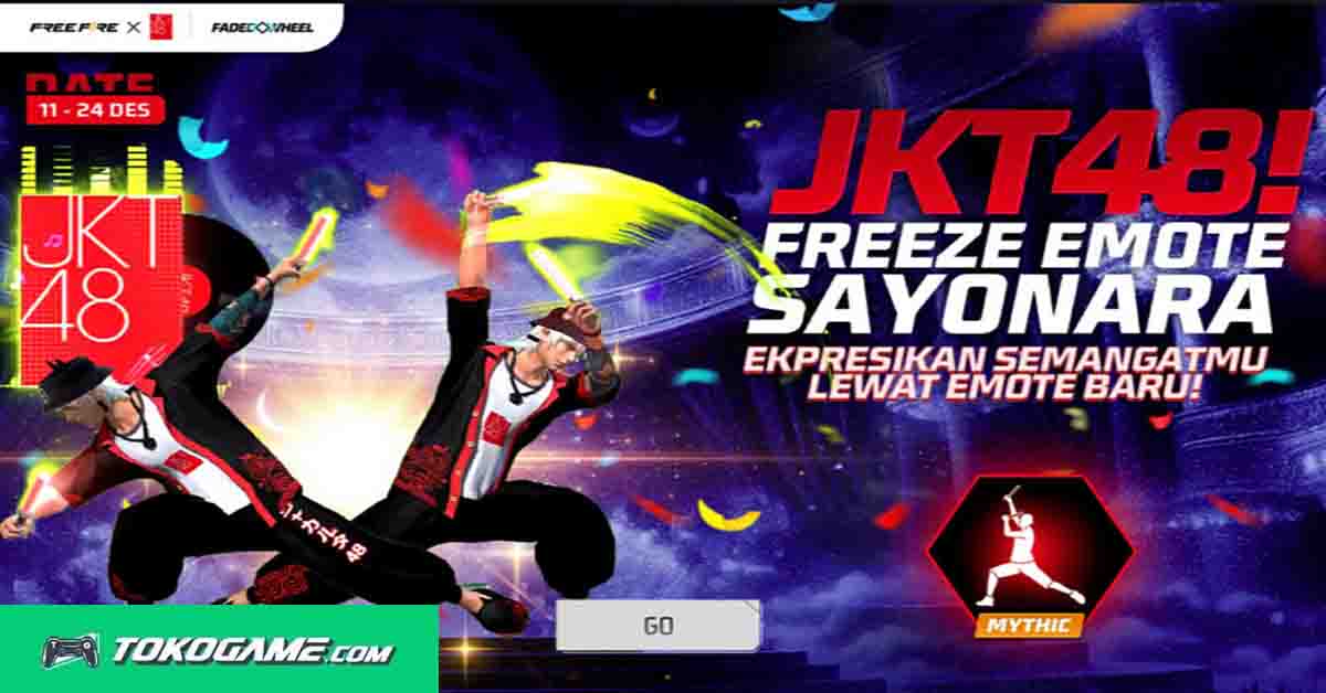 Cara Mendapatkan Emote Wota JKT48 Free Fire