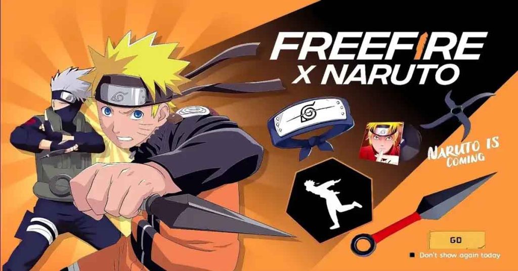Free Fire x Naruto