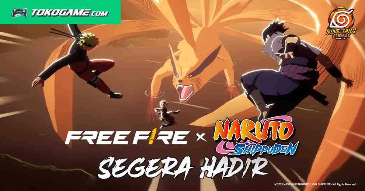 Kolaborasi Free Fire x Naruto Resmi Rilis 10 Januari 2025