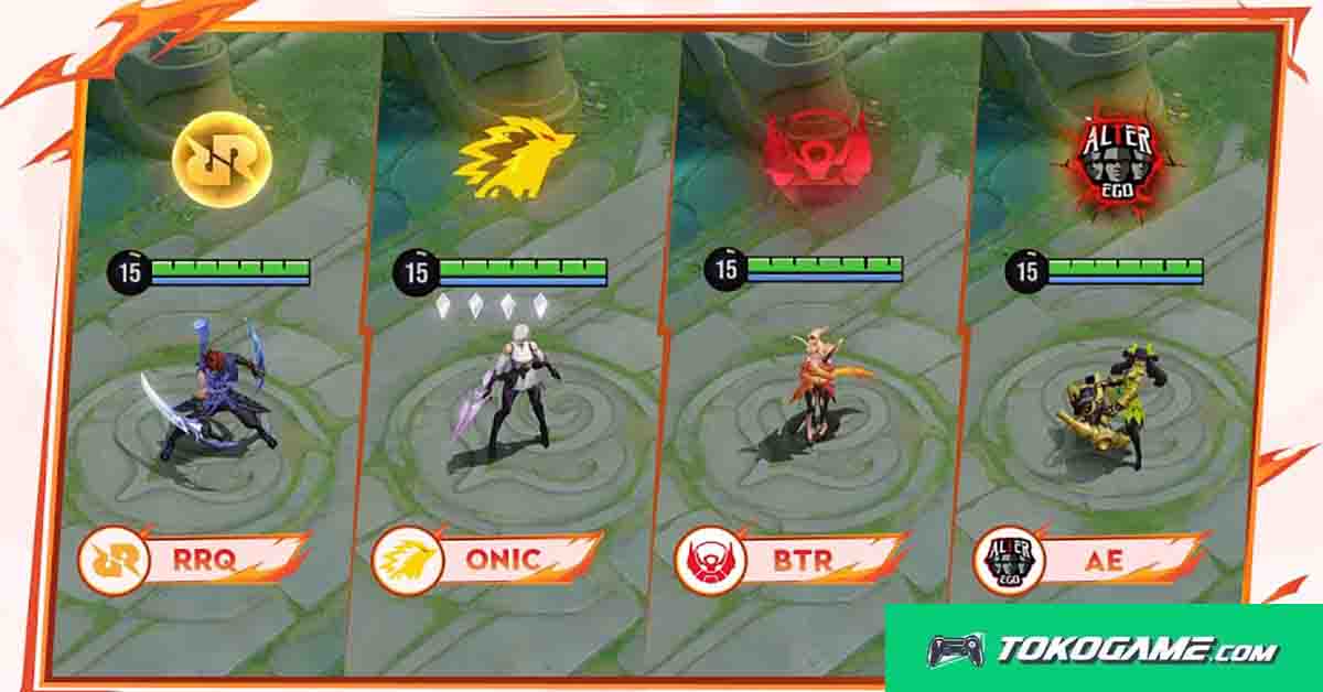 HOK Rilis Voice Sticker Tim Esports Indonesia