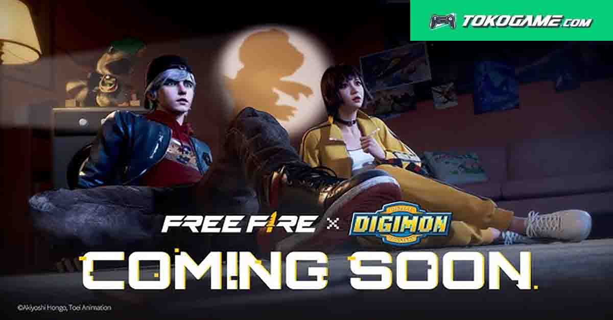 Garena Umumkan Kolaborasi Free Fire x Digimon...