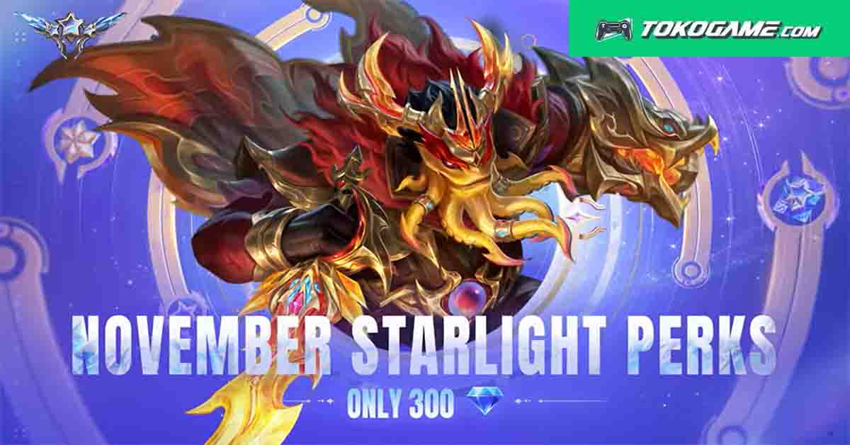 Moonton Rilis MLBB Starlight Pass November 2025 Bane Lord of Scalding Seas